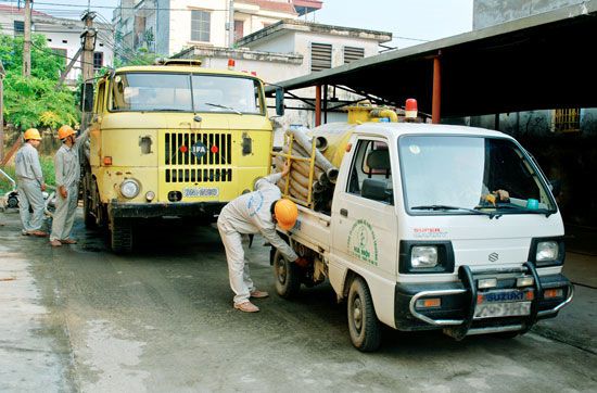 Hút bể phốt tại Thái Nguyên Giá rẻ